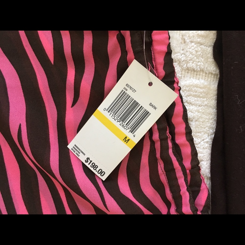 Michael kors sheer bathing suit cover up